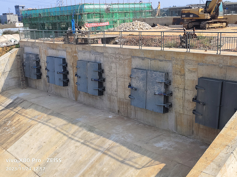 液壓緩沖器雙面?zhèn)乳_拍門